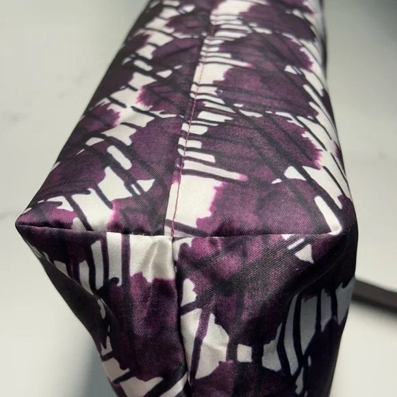 Henri Bendel  Izak Artistic Purple and Brown Tote Shoulder Bag + H.B. Dusty NWOT - Picture 11 of 13